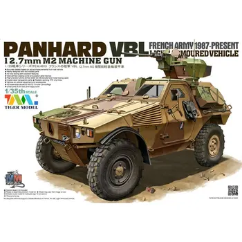 Tiger Modelis 4619 1/35 franču Panhard VBL w/12.7 mm M2 Mašīna Lielgabals Mēroga Modelis Komplekts
