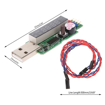 USB Sargsuns Kartes V9.0 Datoru Zilā Ekrāna Apturēja Auto Restart Miner aptverošam CE0620 Piliens kuģniecība