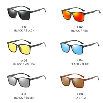 Ultra Light Sieviešu/Vīriešu Polarizētās Saulesbrilles, Anti Glare Brilles Braukšanas Unisex Saulesbrilles ar UV aizsardzību, aizsargbrilles/Brilles/Toņos 18950