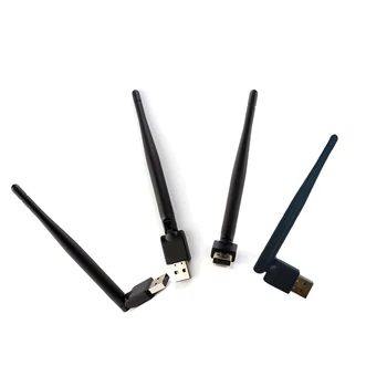 Vamde usb wifi dongle Ralink 7601 150mbps adapter augstas iegūt 2 dbi wifi smart antenas savienotājs uztvērēja Ethernet tīkla karte