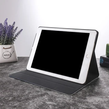 Vmonv Jaunākās marmora Lietā par iPad Gaisā 1 2 Slim mākslīgā āda PU Nometiet pretestību Smart pamosties miega sīkrīku, ipad Gaisa Lietā