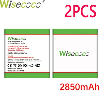 WISECOCO 2GAB 2850mAh SBP-28 Akumulatoru Asus Padfone A66 Viedtālruņa Jaunāko Ražošanas Augstas Kvalitātes Akumulatoru Ar Izsekošanas Kodu