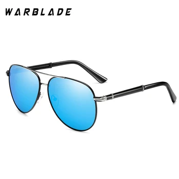 WarBLade Mens Polarizētās Saulesbrilles Sporta Āra Braukšanas Polaroid Saulesbrilles Vīriešiem Izmēģinājuma Metāla Rāmis, Saules Brilles Gafas De Sol 5308