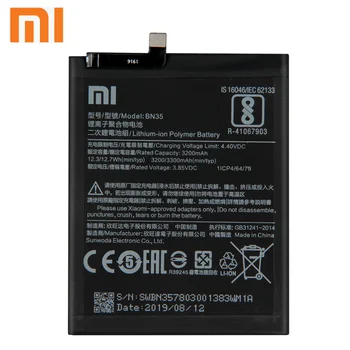 Xiao Mi BN35 oriģinālajai Tālruņa Akumulatora BN35 Par Xiaomi Redmi 5 5.7