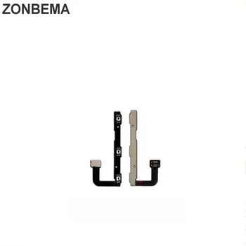 ZONBEMA 10pcs Jaunu Enerģijas Apjoms, Sānu Taustiņu ieslēgšana, izslēgšana Lentes Flex Kabelis Huawei Honor 8 9 Mate 10 Pro Nova Plus