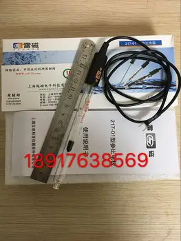 Šanhajas Leici 217-01 tipa dubultā saltbridge references elektrods un piesātināti kalomela elektrodu pH mērītāju, zondi
