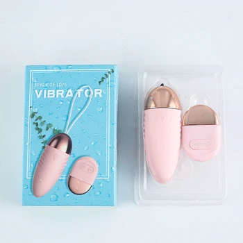 10 Režīmi, bezvadu tālvadības pults, vibratori Lēkt Olu Sievietes Klitora Stimulators Maksts G-spot Massager Seksa Rotaļlieta, paredzēta sievietēm