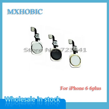 10pcs/daudz Pogu Home Flex Kabelis Priekš iPhone 5S 6 6plus 6s plus 4.7