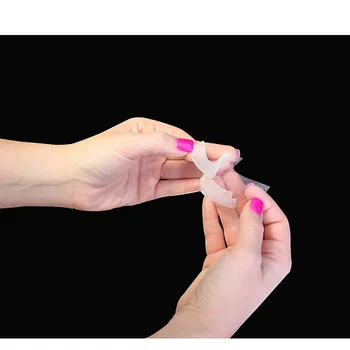 14Pair Zobu Balināšanas Sloksnes 3D Balināšanas Zobiem Spīdumu Papildu Dubultā Elastic Gel Tīrīšanas Zobu Aprūpe Zobu Balināšanas Līdzeklis