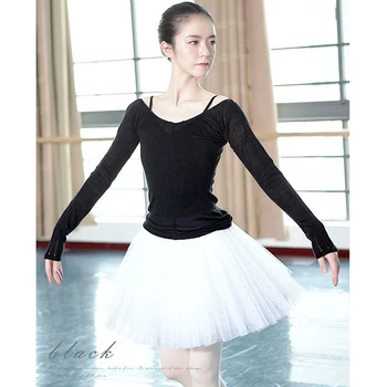 150cm-175cm Pieaugušām Sievietēm Dancewear Baleta Topi Bailarina Apģērbu Meiteņu Deju Trikotāžas Džemperis Sieviešu Rudens Ziemas Apģērbu