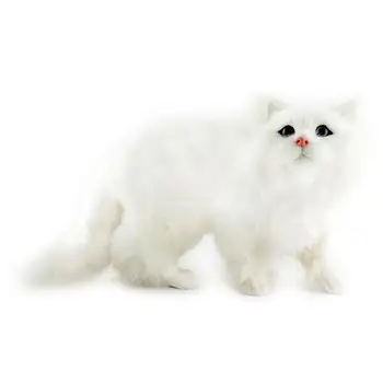 1gb Spilgti Gudrs Simulācijas Kaķis Rotājumi Dzīvnieku Modelis Rotaļlietas Lelle Dāvanu Uzstādīšanu Mājās, Dzīvojamā Istaba Dekorēšanas Piederumi