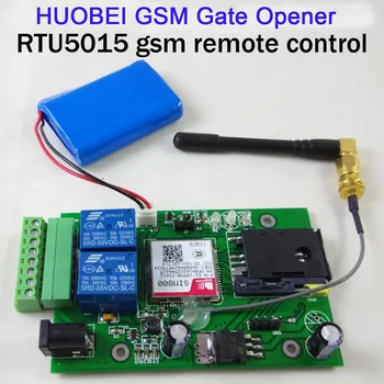 2 ieejas,1 izeja RTU 5015 GSM Tālvadības releju vadības panelis gsm vārtiem nazis Rezerves baterija nodrošina izslēgšana modinātājs ar app