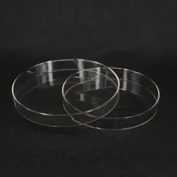 200mm Borsilikāta Stikla Petri Kultūrā Traukā ar Vāku, Lai Lab Baktēriju Ieraugs