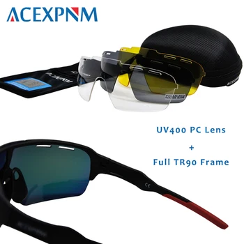 2019 Āra Sporta Polarizētās Velo Brilles, kas Mountain Bike Velo Brilles 4 Objektīvs Velo Brilles UV400 Cikla Saulesbrilles