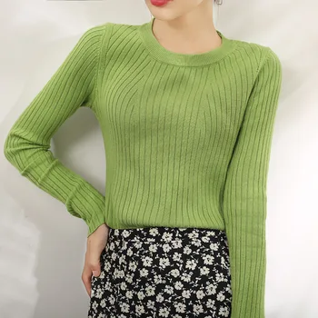 2020 Jaunas Ziemas Bieza Kašmira Džemperis Sievietēm Apaļu Kakla Džemperis Džemperis Sieviešu Adīšanas Vilnas Modes Džemperi