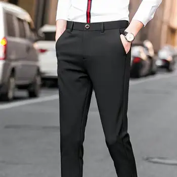 2020 Jauni Kostīmi, Bikses Vīriešu TikTok Populāro Zīmolu Kapri Korejiešu Versija Modes Bikses Ins Super Ugunsgrēka Gadījuma Bikses Vīriešu Kleitu Bikses