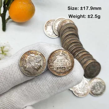 25pcs ASV Monētas KOPIJU 1892-1916 Frizētava Dimetānnaftalīns Dažādos Gados 2.5 G Monētas