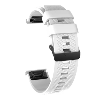 26mm Smart Watch Band Siksnas Garmin Fenix 6X 5X Pro 3 3HR Ātri Atbrīvot Siksnu Garmin Mīksta Silikona Rokas Siksniņas Rokassprādze