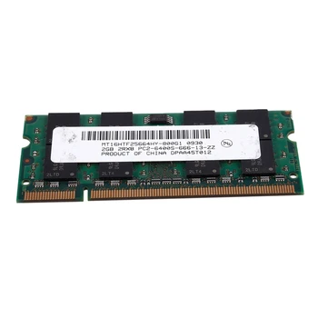 2GB DDR2 PC2-6400 800MHz 200Pin 1.8 V Klēpjdatoru Atmiņa SO-DIMM RAM Grāmatiņa