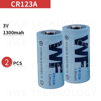 2pack CR123A CR123 CR 123 123A 16340 3 V Litija Bateriju vienreizējās lietošanas litija-jonu akumulators sarkana LED gaismiņa