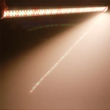 4 GAB. Pilna Spektra Led Augt Gaismas Caurule 80W LED Fito Lampas Augt LED Bar Hidroponiskas Augu Augšanas Gaismas Silts Balts Sarkans ar Kontaktdakšu