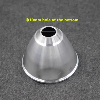 41.5*31,5 mm SMO Alumīnija Atstarotājs XHP50.2 XHP70.2 C8-C12 Lukturīti,diametrs 10mm caurumu apakšā