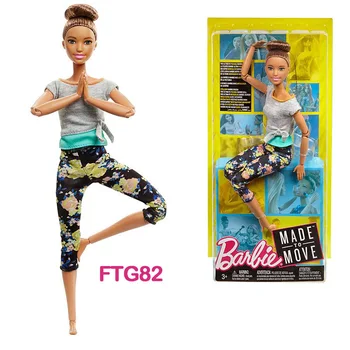 5 Stili Sākotnējā Barbie Locītavu Kustību Lelle, Vingrošana, Joga Dejotājs Soccer Player Barbie Lelle Bērnu Izglītības Rotaļlieta Meitene Dāvanu