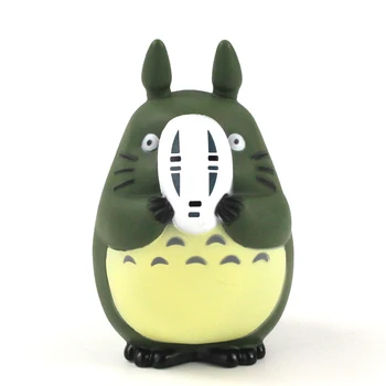 5gab/daudz Mans Kaimiņš Totoro Attēls Rotaļlietu Totoro ar Jumta Maska Hayao Miyazaki Modelis Lelles