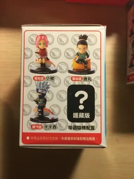 8pcs/set Naruto Shippuden Hatake Kakashi Uzumaki Naruto Sasori Q Ver 6-8cm Modelis Kolekcija Anime Rīcības Attēls Lelle Jauns
