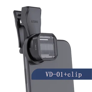 Anamorphic Objektīvs Sirui VD-01 Mobilais Tālrunis Filmu Ekrānu, Objektīva Deformāciju 1.33 x platformāta Filmas Video Objektīvs Apple Huawei