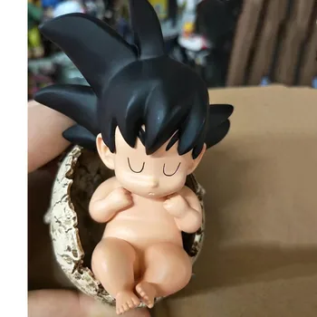 Anime Skaitļi Dragon Ball Z Son Goku Bērnu Miega Goku Bērniem Kakarotto Rīcības Figurals PVC Modelis DBZ Gudrs Kawaii Juguetes Figma