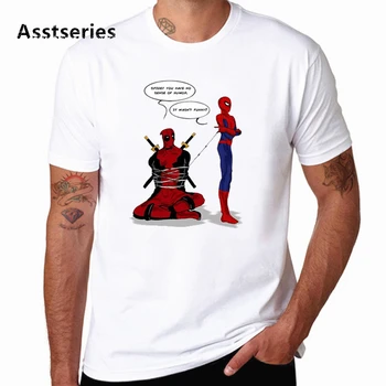 Anime, Vīriešu T krekls Deadpool Smieklīgi Modes Vasaras Gadījuma Apaļu Kakla Tshirt Hip-Hop Elpojošs Kaujas T-krekls