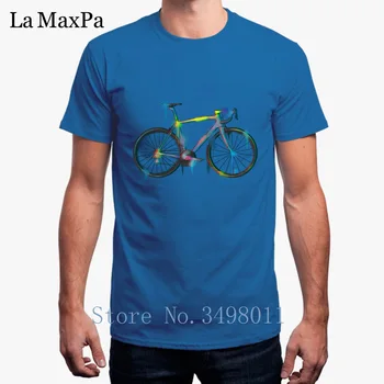 Augstākās Kvalitātes Ceļu Bikes Grafiti T-Krekls Vīriešiem Vienkrāsainu T Krekls Vīriešiem Apaļu Kakla Vasaras Tee Kreklu Cilvēks 2018 Homme Euro Izmēra