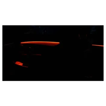Automašīnas salona Dekoratīvā Led Apkārtējā Durvju Gaismas Svītras Atmosfēru Gaismas Ar 2 Krāsām, BMW 5 Series F10/F11 2010-2017