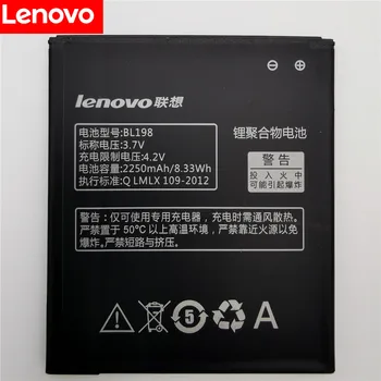 BL 198 Akumulatora BL198 Lenovo A859 A860E S890 K860 K860I A678T S880I A850 A830 2250mAh Mobilo Telefonu Aizstāt papildināt