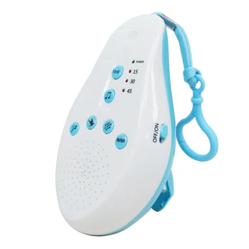 Bērnu Miegu Skaņas Mašīna Knupjiem Balto Troksni, Ierakstīt Balss Sensors Mājas Birojs Ceļojumu Veselības Aprūpes Līdzeklis, Zilā Krāsā