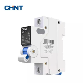CHINT interruptor de circuito miniatura de protección sobrecarga TaiChi NB6-63 1P Sērijas interruptor de aire doméstico 10A 16A 2
