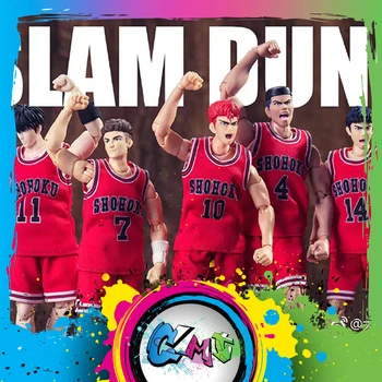 CMT Instock Dasin Modelis DM Slam Dunk Rukawa Shohoku Basketbola PVC Rīcības Attēls, Anime Rotaļlietas Attēls