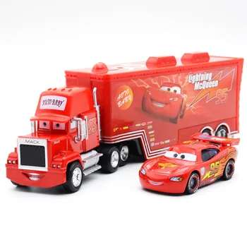 Cars 2 mcqueen cars zēnu rotaļlietu sakausējuma kravas automašīnu modeli Jackson Vētra Mater lējumiem auto kolekciju cars Disney Cars bērnu rotaļu automašīnas