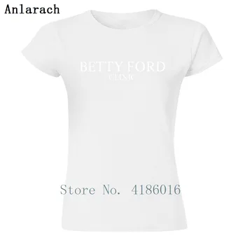 Clinic_Betty_Fords_2020 Sieviešu T Krekls Vēstuli Smieklīgi S-XL Adīti Kokvilnas Pavasara Rudens Drēbes Traks Krekls XL