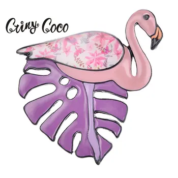 Cring Coco 2019 Jaunas Ielidošanas Flamingo Piespraudes Piespraudes Sievietēm Lovers 