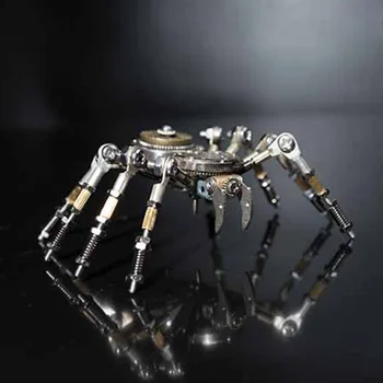 DIY Apkopot Modeļa Komplekts Metāla Zirneklis Modelis, kas Rotājumi, Mājas Birojam Dekors Art Radošā Modeļu Veidošanas Komplekti Bērniem, Dāvanas Cilvēks 2019