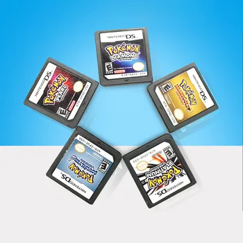 DS, 3DS NDSi NDS Lite Spēli Card DS Spēles Karti Pokemon Zelta Sirds Gintama / Beauty Pokemon Black Pokemon Balto Karti