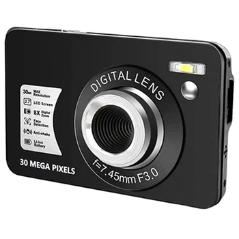 Digitālā Kamera Ar 2,7 Collu LCD Uzlādējams HD Kabatas Kameras,300,000 Pikseļi, ar 8X Tālummaiņu, Piemērots Pieaugušajiem,Bērniem
