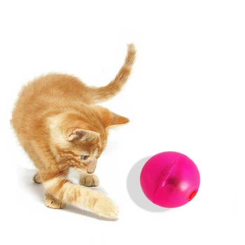 Elektronisko kaķis rotaļu bumbu tornis dziesmu bumbu jautrības interaktīvais kaķis scratcher push bumbu turbo rotaļlieta ar skaņas un gaismas bumbu kaķis rotaļlietas