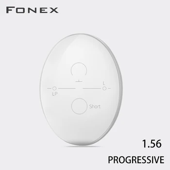 FONEX 1.61 1.56 1.67 (PIEVIENOT +0.75~+3.00) Progresējoša Multifokāla Lēcas Tuvredzība Hyperopia Izturība Īss Vidū Tālu Objektīvs