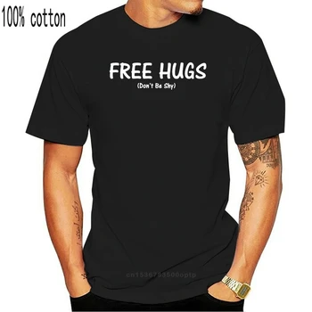 FREE HUGS T - V Vīriešu Unisex Smieklīgi Mūzikas Festivāla T Kreklu Leeds Lasījumā Ērti t shirtCasual Īsām Piedurknēm TEE