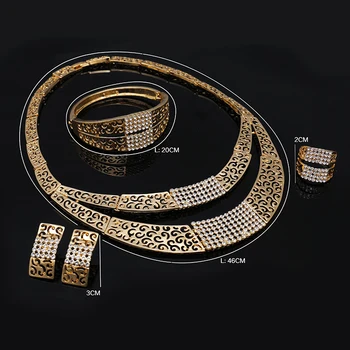 Fani Dubaija Zelta krāsu Rotaslietas Komplekti Zīmola Nigērijas Sieviešu Kāzu Rotas, Kāzu accessorize modes āfrikas krelles, rotu komplekts