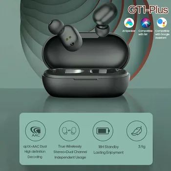 GT1 Plus Bluetooth 5.0 Earbuds, IPX5 Sporta Bezvadu Aptx Austiņas Xiaomi Mijia Trokšņa Samazināšanas Viegli Veic Mūzikas Austiņas