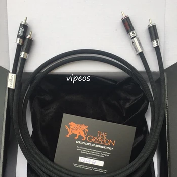 Gryphon VIP Sērijas Interconnect Rca kabeli oglekļa šķiedras plug 1,5 m uz CD Atskaņotāja HIFI pastiprinātājs